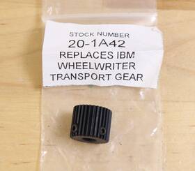 20-1a42 Ibm Replaces Wheelwriter Typewriter Transport Gear Stock
