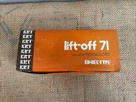 3071-0 Ibm Box Of 8 Ko-rec-type Selectric 71 Black Correctable Ribbons And Lift-off Tabs