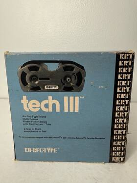 3282-0 Ibm Ko Rec Type Tech Iii Pliable Film Ribbon Black Box Of 6 New