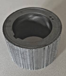 66851a Ibm Vintage Steel Drum Style Hammer Printer Wheel # Genuine Very Rare
