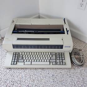 6787-007 Ibm Wheelwriter 3500 By Lexmark Electronic Typewriter Tested Working