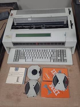 6787-2 Ibm Wheelwriter 35 Electronic Typewriter 6787-2. Error Code 215. This Did Work
