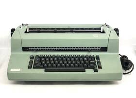 Ibm 697929110035 Vintage Correcting Selectric Ii Typewriter Teal - Fully Functional