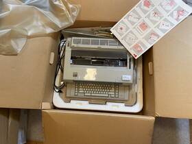 69s1 Ibm Wheelwriter 3 Electric Typewriter Box Accessories