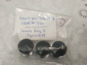 Ibm 718.1178 Vtg. Part # #770 Small Reg.8 Sprocket 3pk Selectric Read