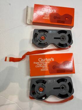 86hy Ibm 2 Carters Selectric Ii High Yield Typewriter Ribbon Black Correctable
