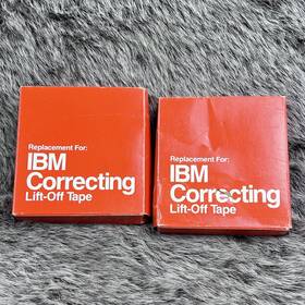 9168 Ibm Correcting Lift-off Tape Lot Of 2 #9168 1/4 Inch Width 9168 Ibm Correcting Lift-off Tape Lot Of 2 #9168 1/4 Inch Width