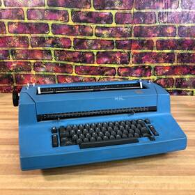 20251002 Ibm H.2 D Al.10 Correcting Selectric Ii Electric Typewriter Vintage 70s Blue