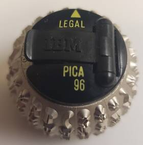 Pica-96 Ibm Golf Ball Type Element Rare Pica 96 Legal Pitch Selectric Iii Typewriter
