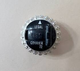 Ibm Selectric 1167051 Element Courier 72 Legal Genuine