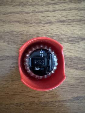 Ibm Selectric 1167090 I Ii Part Element # Script 12 Pitch New Genuine