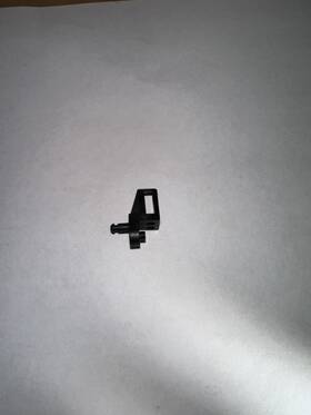 1254500 Ibm Selectric Iii Part Paper Table Left Hand Bracket #1254500 2 Set Screw Holes