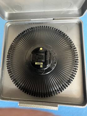 1257505 Ibm Selectric Printwheel # Modern For System 6 And More New Genuine Very Rare