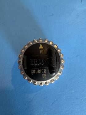 1352002 Ibm Selectric Iii Part Element Courier 10p # Used Genuine Good Cond