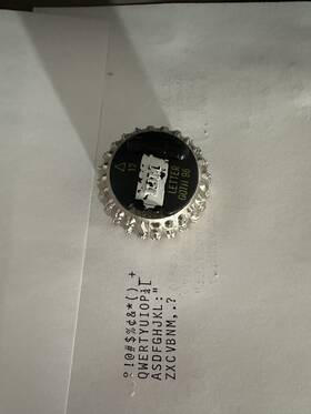 1352929 Ibm Selectric Iii Part Element Letter Gothic 12p # Used Very Rare