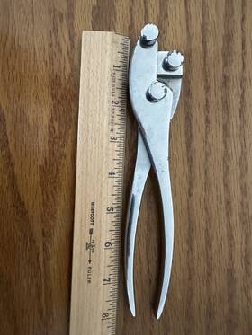 9900096 Ibm Selectric 3809 Tool Used Type Bar Bender Genuine # 9504490 9900096 Ibm Selectric 3809 Tool Used Type Bar Bender Genuine # 9504490