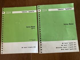 S241-6176-1 Ibm Selectric S241-5615-3 Ii And Service Manuals Genuine #