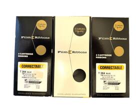 T384-blue Ibm Box Of 6 Sel Ii/iii Blue Correctable Film Cassettes Distinctive Quality New