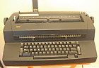 Ibm Vintage Black Correcting Selectronic Iii Typewriter Dust Cover