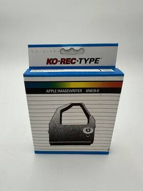 6n619-0 Ko-rec-type Original Apple Image Writer Series Typewriter Ribbon - Nib