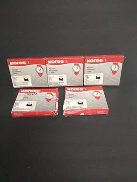 Kor199b Kores Original Typewriter Correctable Ribbons For Brother Ax 10 X 5 - Black Bn