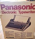 Kx-r550 Panasonic Electronic Typewriter Word