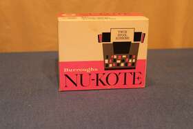 B41p Nukote Nu Kote Ibm Selectric Model 72 Typewriter 9/16 X12 Yds Black Nos 6 Pack