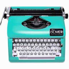 Oliver 840140305128 The Timeless Manual Typewriter Vintage Mint Portable Black/red Ribbon Oliver 840140305128 The Timeless Manual Typewriter Vintage Mint Portable Black/red Ribbon