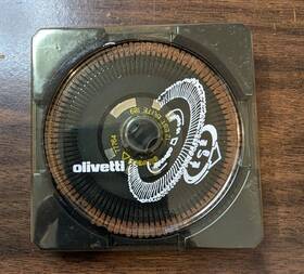 77764 Olivetti Daisy Wheel Print - 12 Est Elite 189 77764 Olivetti Daisy Wheel Print - 12 Est Elite 189