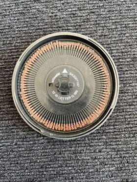 84300t147 Olivetti Typewriter Daisy Wheel 12.10 Letter G 189