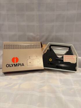 9713 Olympia 9713. 3/671/9100 Typewriter Single-strike Carbon Ribbon C Correctable 13 Mm Black 9713 Olympia 9713. 3/671/9100 Typewriter Single-strike Carbon Ribbon C Correctable 13 Mm Black