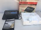 Pa-3020ll Sharp Vintage Ll Portable Electronic Intelliwtiter Typewriter