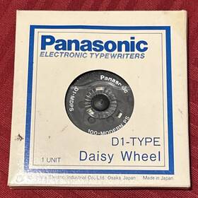 100-script Panasonic D1-mdps New Vintage Typewriter Daisy Wheel Type 1 12