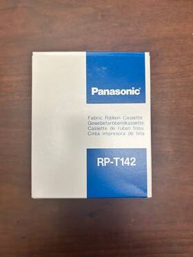Rp-t142 Panasonic Correctable Film Typewriter Ribbon Cassette 5/pk