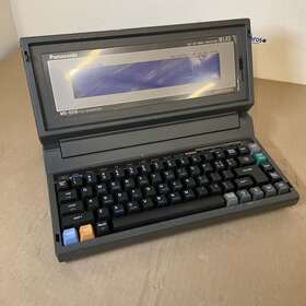 Wl45 Panasonic For Parts-panasonic Laptop Word Processor Keyboard Typewriter
