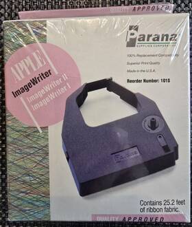 Parana 722531510017 Imagewriter I And Ii Replacement Ribbon Lot Of 3 Sealed