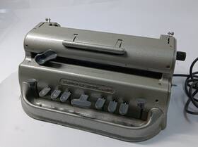 K2094 Perkins Brailler Braille Typewriter Model E Machine By David Abraham - Limited Testing