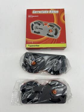 11411 Porelon 2 Correctable Typewriter Ribbon Use For Ibm Selectric Ii Black Two Ribbons