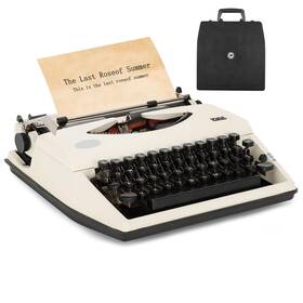 Djz244301 Qnemaei Manual Typewriter 1980s Traditional Portable Vintage Deeply Restor Djz244301 Qnemaei Manual Typewriter 1980s Traditional Portable Vintage Deeply Restor