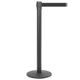 Pro250b-lbn110 Queue Solutions Queuepro 250 Black 11ft Light Brown Belt