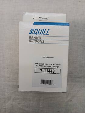 Quill 7-11443 Brand Ribbon 1 Nylon Black Lot Of 4