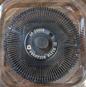 82052-wp Qume Daisy Wheel Print - Prestige Elite 12 82052 Wp