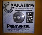 R0510032 Nakajima Printwheel Ae Wpt