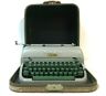 Remington Vintage Deluxe Typewriter Tabulator With Case And Key