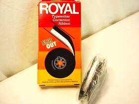 013015 Royal Adler Brother Correction Typewriter Ribbon Err Out Lift Off Tape Fs