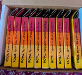013048 Royal 10 Black Electronic Typewriter Correctable Film Cartridge - #013048 New
