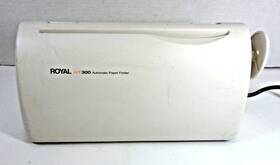 Apf300 Royal Apc300 Vintage Automatic Three Sheet Paper Folder Tested See Video A
