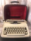Royal Vintage Lark White Typewriter For Parts Repair