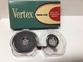 D098b Roytype Vertex Twin Pack Vintage Typewriter Ribbon In Original Box
