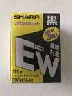 Rw-201a-b3 Sharp Type Ew Ink Ribbon For Japanese Word Processor Black Rw-201a-b3 Sharp Type Ew Ink Ribbon For Japanese Word Processor Black